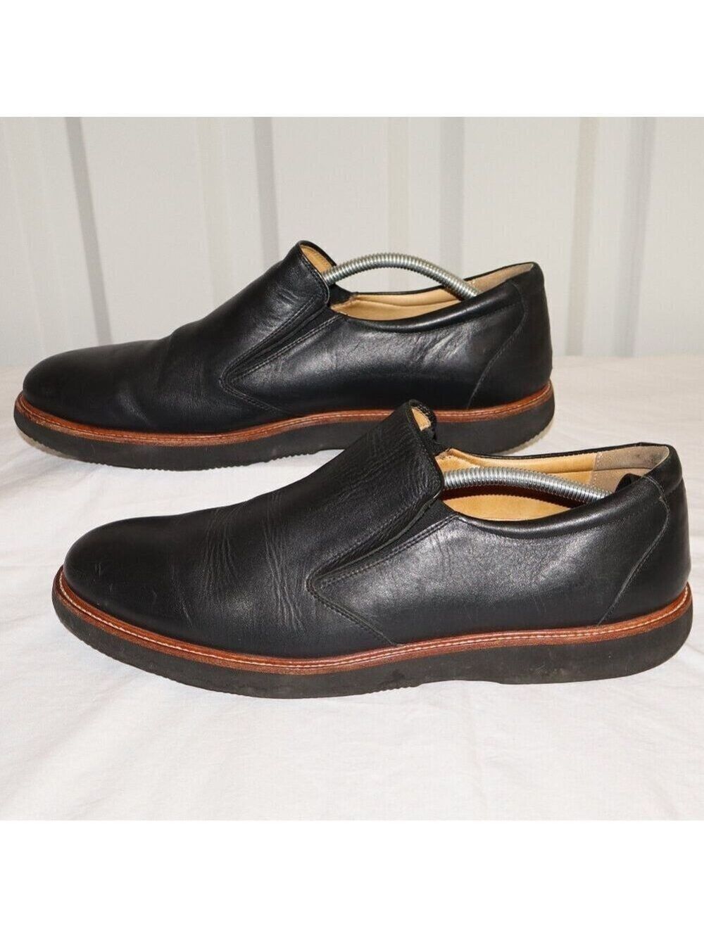Samuel Hubbard Men's Frequent Traveler Loafer Black Leather Size 13 Leather